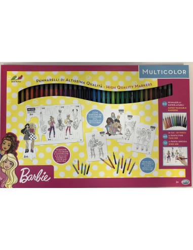 Barbie - Set of 60 markers BIM35812 Ods | Futurartshop.com