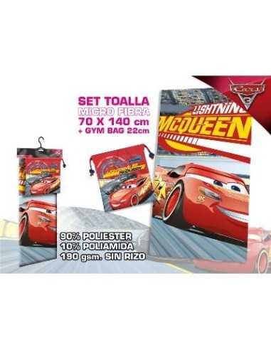Beach towel cars 3 with bag microfiber, 70 x 140 cm 4MDS-17925M 4M | Futurartshop.com