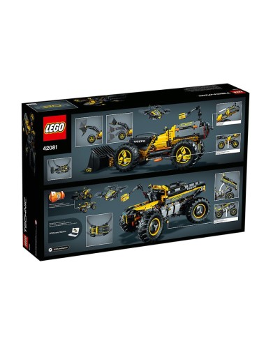 Lego 42081 volvo front loader rubberised zeux  Lego | Futurartshop.com