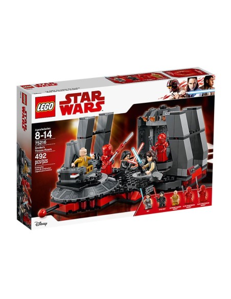 Lego 75216 sala del trono di snoke LEG6212783 Lego | Futurartshop.com