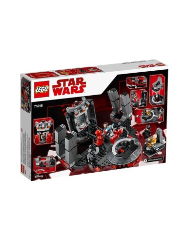 Lego 75216 sala del trono di snoke LEG6212783 Lego | Futurartshop.com
