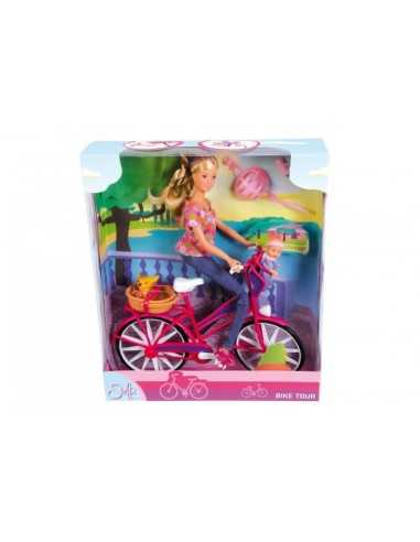 Steffi Love giro in bici 2292530660221 Simba Toys | Futurartshop.com