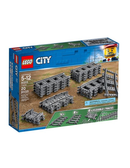 Lego 60205 binari city LEG6230583 Lego | Futurartshop.com