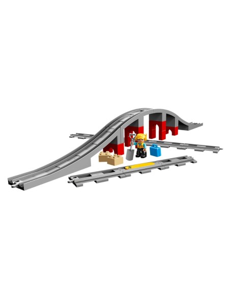 Lego 10872 bridge and train tracks duplo LEG6213748 Lego | Futurartshop.com