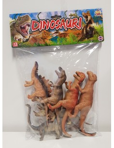 Envelope dinosaurs with 6 pieces GIAGV-5049 Mazzeo | Futurartshop.com