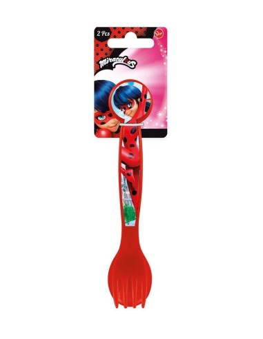 Miraculous Ladybug - Set posate 2 pezzi 4MLB-86917  | Futurartshop.com