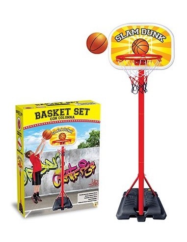 Game basketball set with column 187 cm TEO63943  | Futurartshop.com