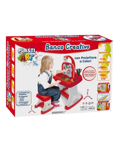 Banco creativo con proiettore a colori TEO63389  | Futurartshop.com