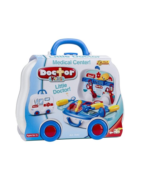 carrying case with wheels, my little big dreams doctor kids VIL7040 Villa Giocattoli | Futurartshop.com