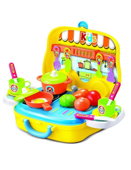 Valigetta con ruote my little big dreams kitchen cook giallo VIL7050 Villa Giocattoli | Futurartshop.com