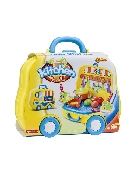 Valigetta con ruote my little big dreams kitchen cook giallo VIL7050 Villa Giocattoli | Futurartshop.com