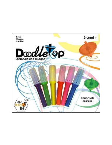 Doodletop set refill 6 pieces BOR60200-A.DDT Nice Group | Futurartshop.com