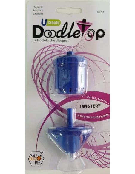 Doodletop trottola twister 2 colori BOR60102-A.DDT Nice Group | Futurartshop.com