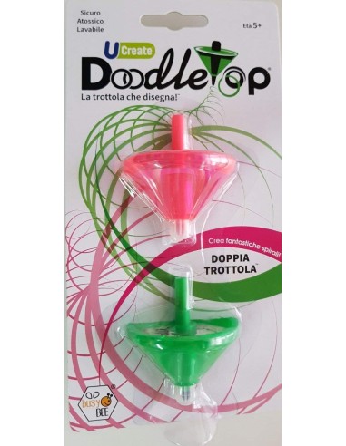 Doodletop kit doppia trottola 3 modelli BOR60101-A.DDT Nice Group | Futurartshop.com