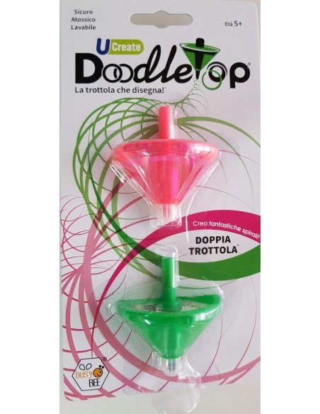 Doodletop kit doppia trottola 3 modelli BOR60101-A.DDT Nice Group | Futurartshop.com
