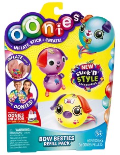 Set charging oonies with new accessories stick'n style 3 models GIONEE04000 Giochi Preziosi | Futurartshop.com
