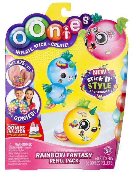 Set charging oonies with new accessories stick'n style 3 models GIONEE04000 Giochi Preziosi | Futurartshop.com