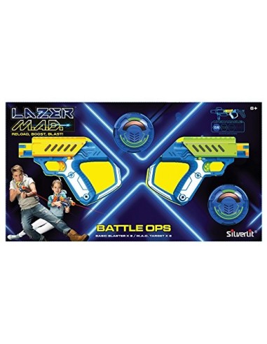 Lazer mad set 2 guns battle ROC21431670 Rocco Giocattoli | Futurartshop.com