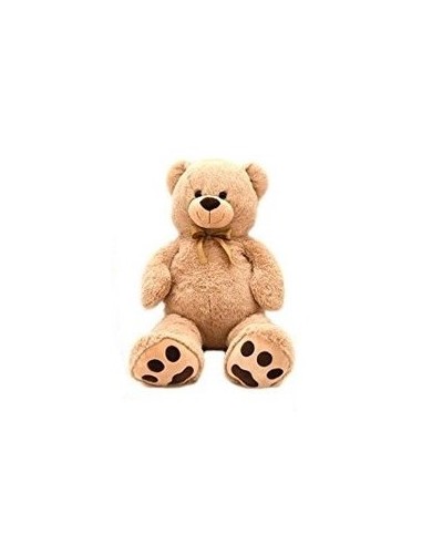 Peluche orso beige con fiocco 100 centimetri GLO02540/2 Globo | Futurartshop.com