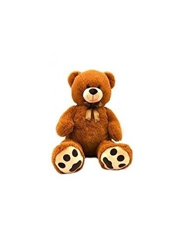 Plush bear light brown with bow 100 cm GLO02540/3 Globo | Futurartshop.com