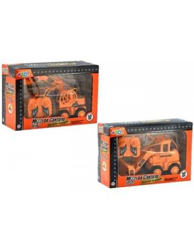 Bulldozer mezzi cantiere filoguidati 2 modelli GLO02784 Globo | Futurartshop.com