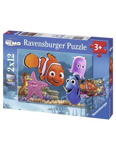 Puzzle finding nemo 2x12 piece RAV07556 Ravensburger | Futurartshop.com