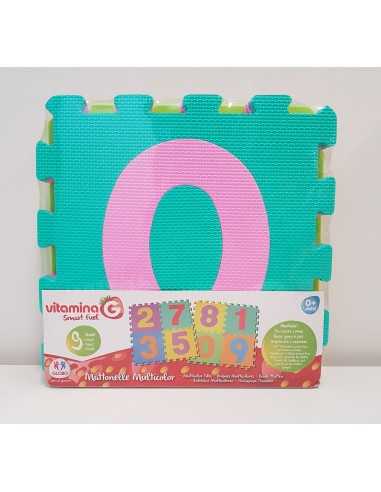 Tavolette puzzle numeri 9 pezzi 1-2-3-4-5-6-7-8-9 GLO01226/5 Globo | Futurartshop.com