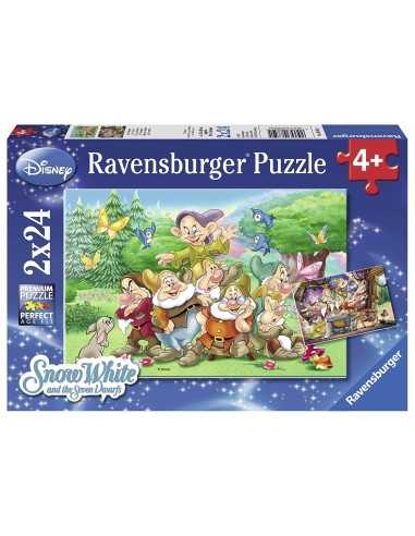 Puzzle i sette nani 2x24 pezzi RAV08859 Ravensburger | Futurartshop.com