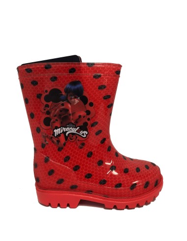 Miraculous Ladybug - rain Boots Galoshes pvc 22-23 WONLB17043-22-23 Cerdà | Futurartshop.com