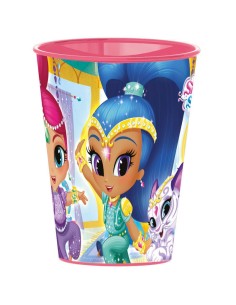 The glass in the PVC shimmer and shine 260 ml WON25552 Cerdà | Futurartshop.com