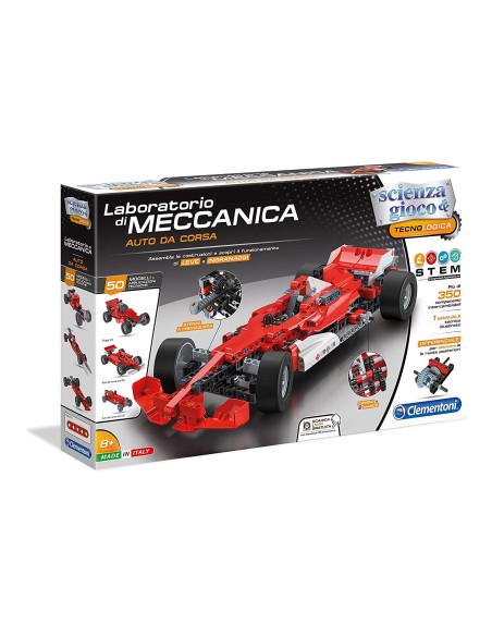Laboratory of mechanics, race car CLE19038 Clementoni | Futurartshop.com