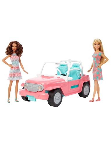 Barbie - Jeep for Barbie with 2 dolls TOYFPR59 Mattel | Futurartshop.com