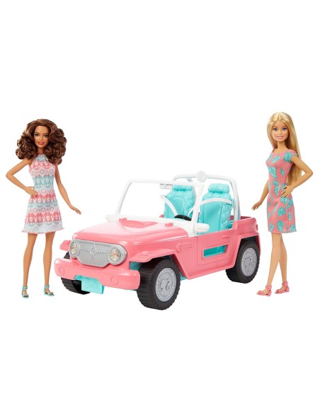 Barbie - Jeep for Barbie with 2 dolls TOYFPR59 Mattel | Futurartshop.com