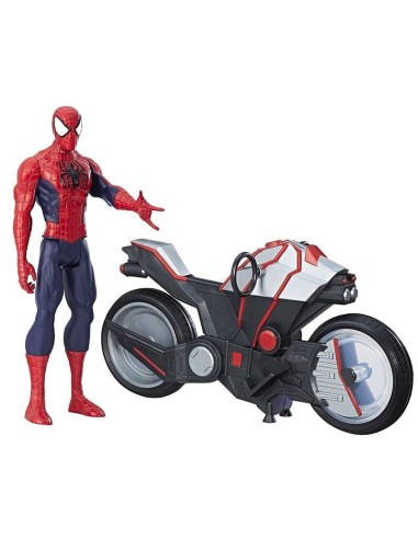 Spider-Man with motorcycle TOYB9767 Hasbro | Futurartshop.com