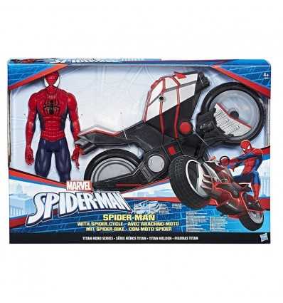 Spider-Man avec la moto B9767 Hasbro- Futurartshop.com