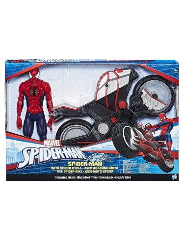 Action Figure Amazon Spider Man Bike Spider-Man With Motorcycle
