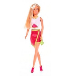 Steffi amor de muñecas de moda brisa con un bolso de mano de grapas 105733008/3 Simba Toys- Futurartshop.com