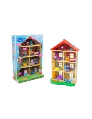 Peppa pig mega casa con 3 personaggi GIOPPC39000 Giochi Preziosi | Futurartshop.com