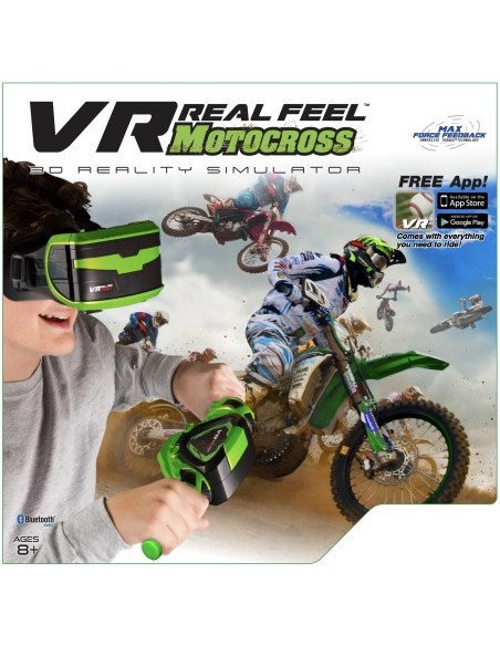 Vr Real Feel Motocross - 3d Reality Simulator GIOVRR02000 Giochi Preziosi | Futurartshop.com