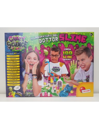 Crazy science il grande laboratorio del dottor slime special LIS69392 Lisciani | Futurartshop.com