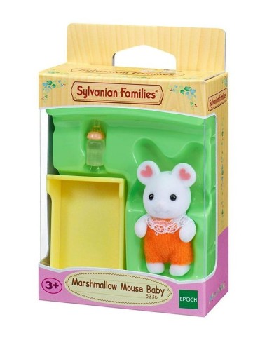 Sylvanian families topolino bianco bebè marshmallow BOR5336.SYL Epoch | Futurartshop.com