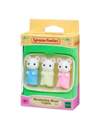 Sylvanian families mice white triplets marshmallow BOR5337.SYL Epoch | Futurartshop.com