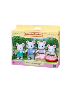 Sylvanian families family mice white marshmallow BOR5308.SYL Epoch | Futurartshop.com
