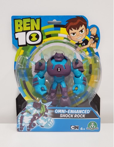 Ben 10 personaggio shock rock omni-potenziato GIOBEN30210/2 Giochi Preziosi | Futurartshop.com
