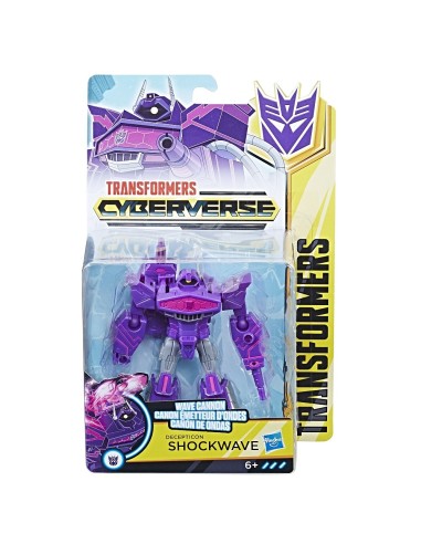 Transformers cyberverse character shockwave warrior HASE1884EU40/E1903 Hasbro | Futurartshop.com