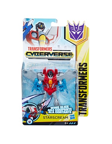 Transformers cyberverse character starscream warrior HASE1884EU40/E1902 Hasbro | Futurartshop.com