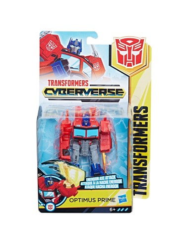 Transformers cyberverse personaggio optimus prime warrior HASE1884EU40/E1901 Hasbro | Futurartshop.com