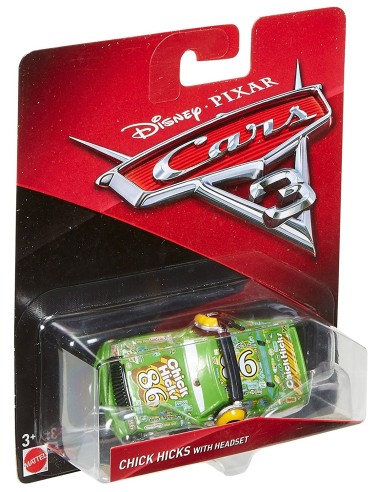Veicolo cars 3 personaggio chick hicks con cuffie TOYDXV29/DXV48 Mattel | Futurartshop.com