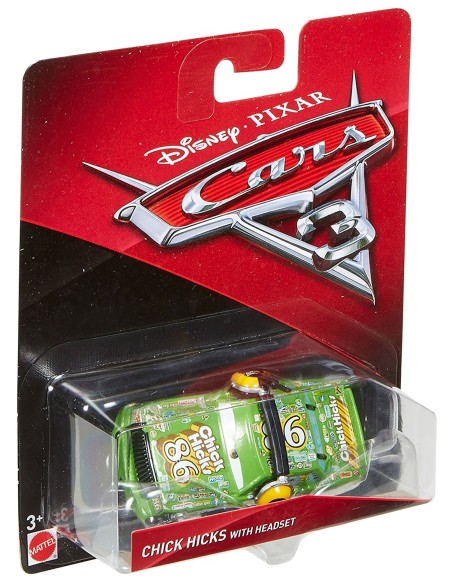 Veicolo cars 3 personaggio chick hicks con cuffie TOYDXV29/DXV48 Mattel | Futurartshop.com