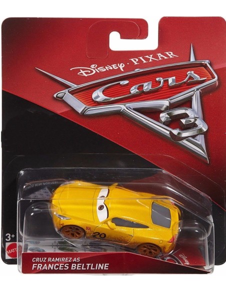 Veicolo cars 3 personaggio cruz ramirez nel ruolo di frances beltline TOYDXV29/DXV47 Mattel | Futurartshop.com